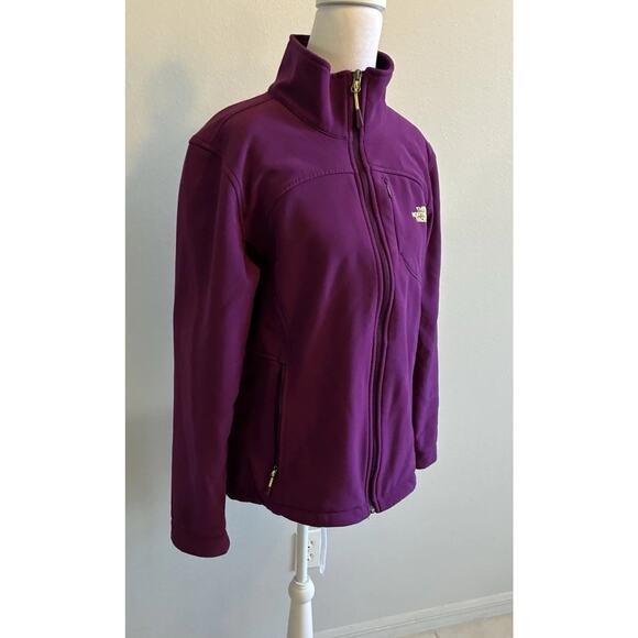THE NORTH FACE Winter Jacket Womens L Purple Full Zip Windwall Outdoor Gorpcore - Picture 14 of 16